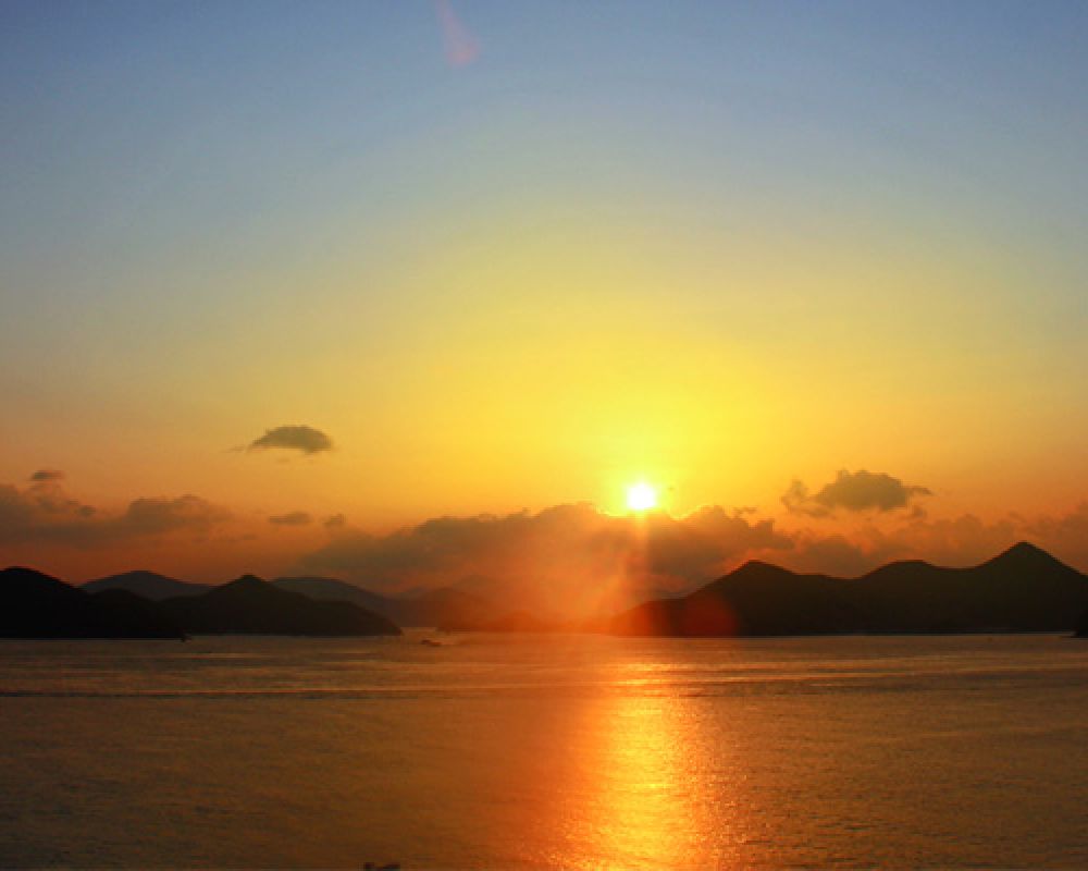 해돋이가 있는 곳